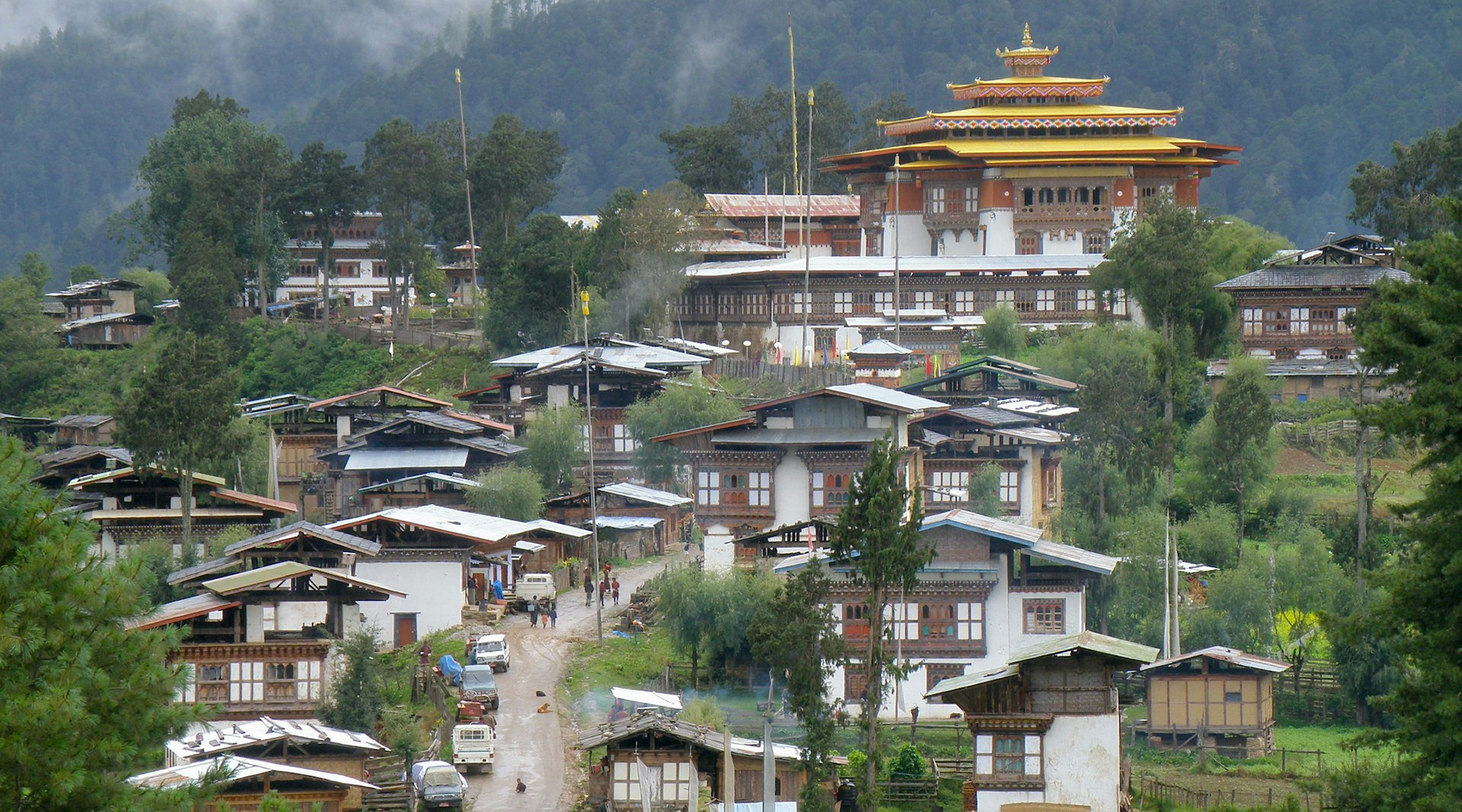 Fly into Bhutan
