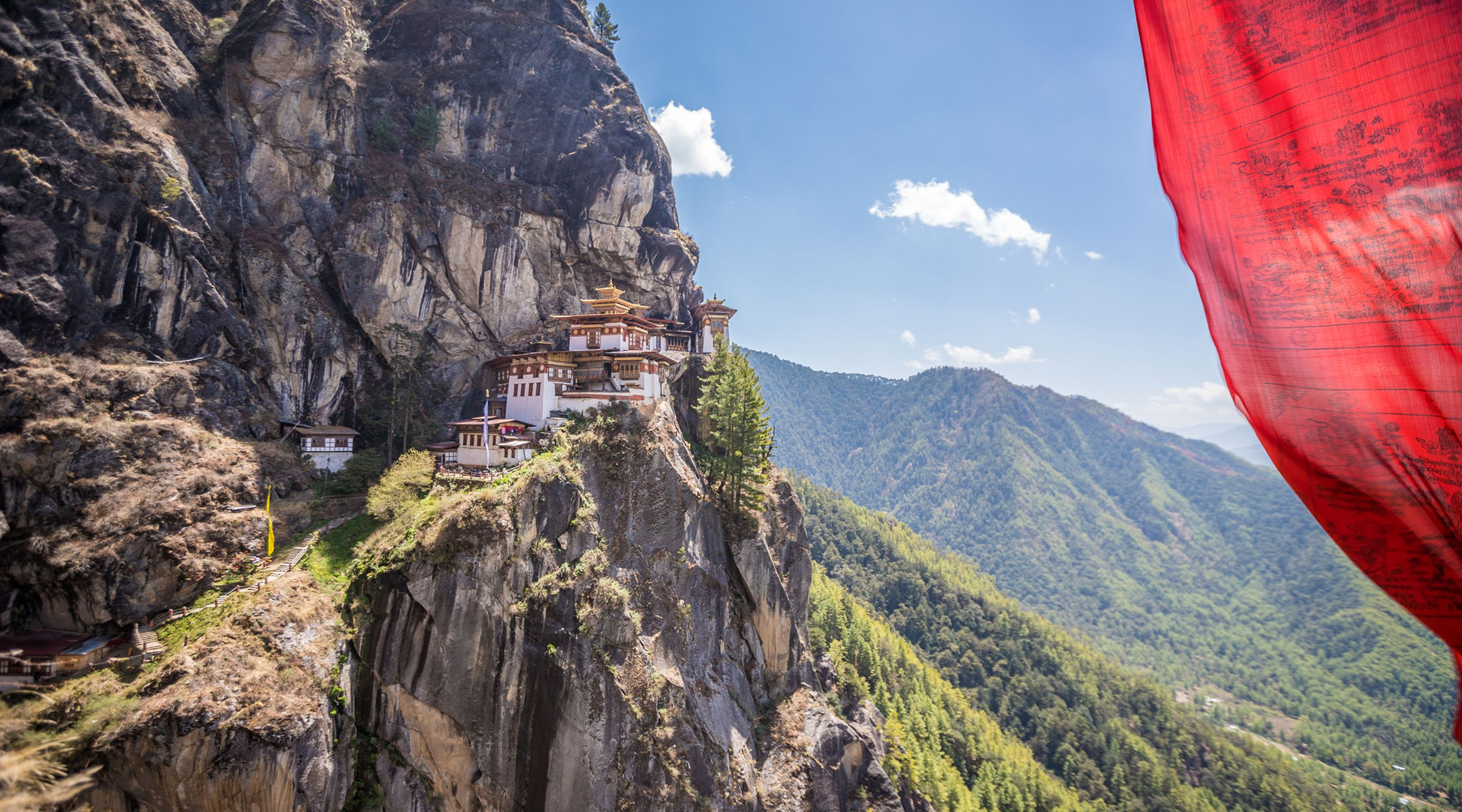Fly into Bhutan