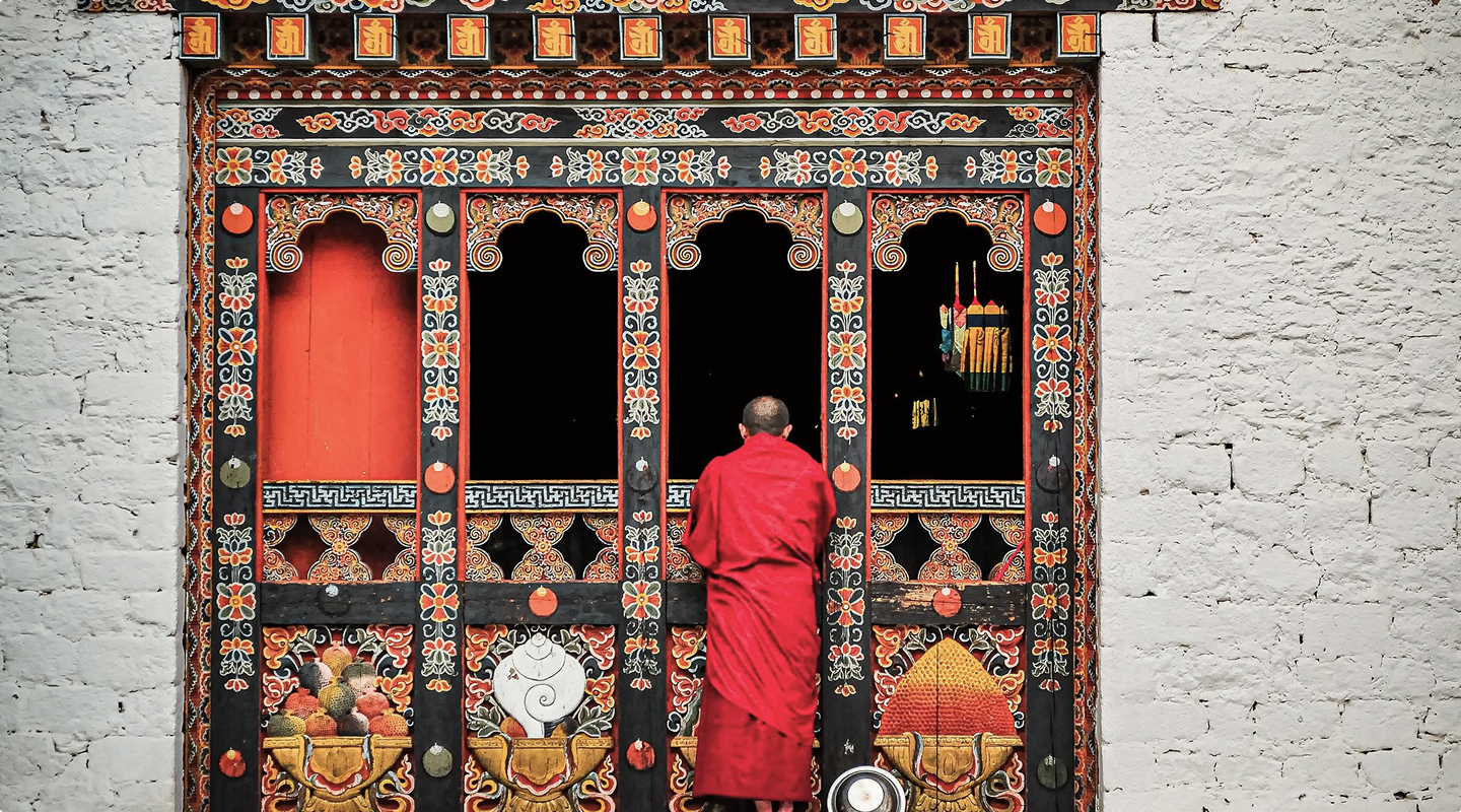 Fly into Bhutan